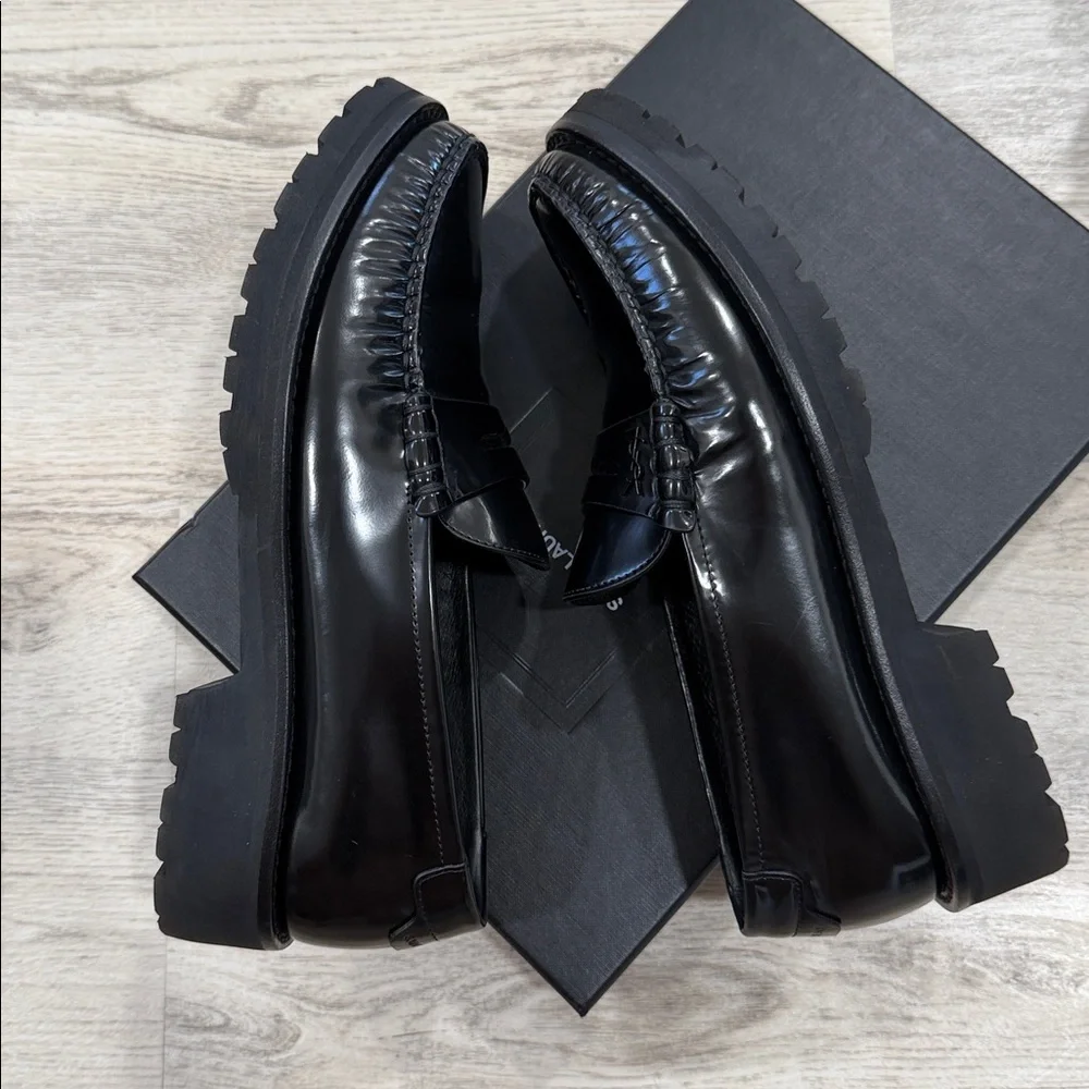 Saint Laurent Le Loafer Monogram Leather Penny